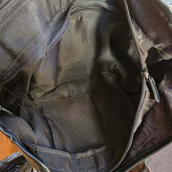 Payless Shoe Source Black Embellished Shoulder Bag - Picture 14 of 14